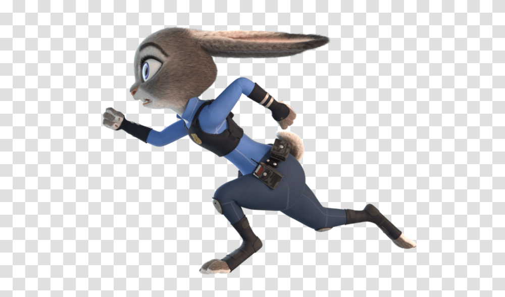 Lt Judy Hopps Clip Art, Person, People, Figurine, Animal Transparent Png