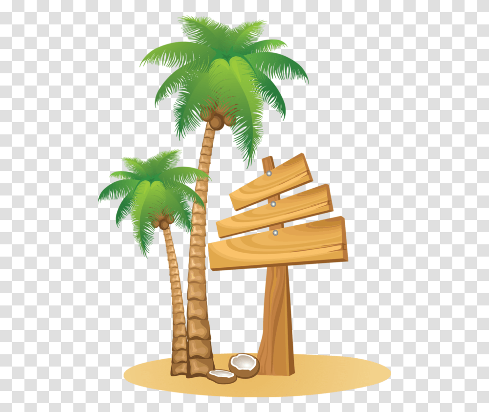Luau Clipart Coconut Tree Clip Art Coconut Tree Island Palm Tree With Coconuts Drawings, Plant, Arecaceae, Fir, Abies Transparent Png