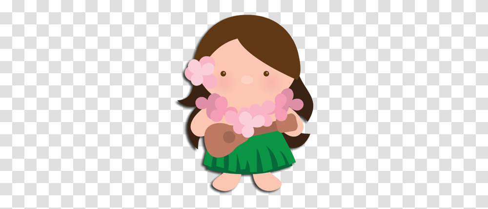 Luau Girl Clip Art, Sweets, Food, Toy, Plant Transparent Png