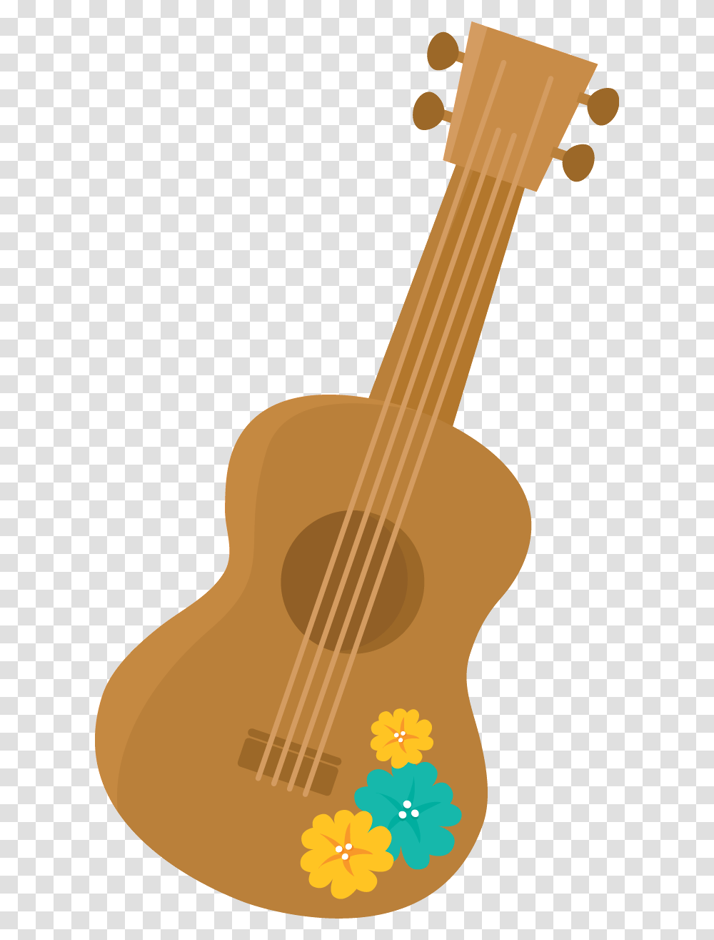 Luau Minus Festa Havaiana Hawaiian Guitar Clipart, Leisure Activities, Musical Instrument, Bass Guitar, Cardboard Transparent Png