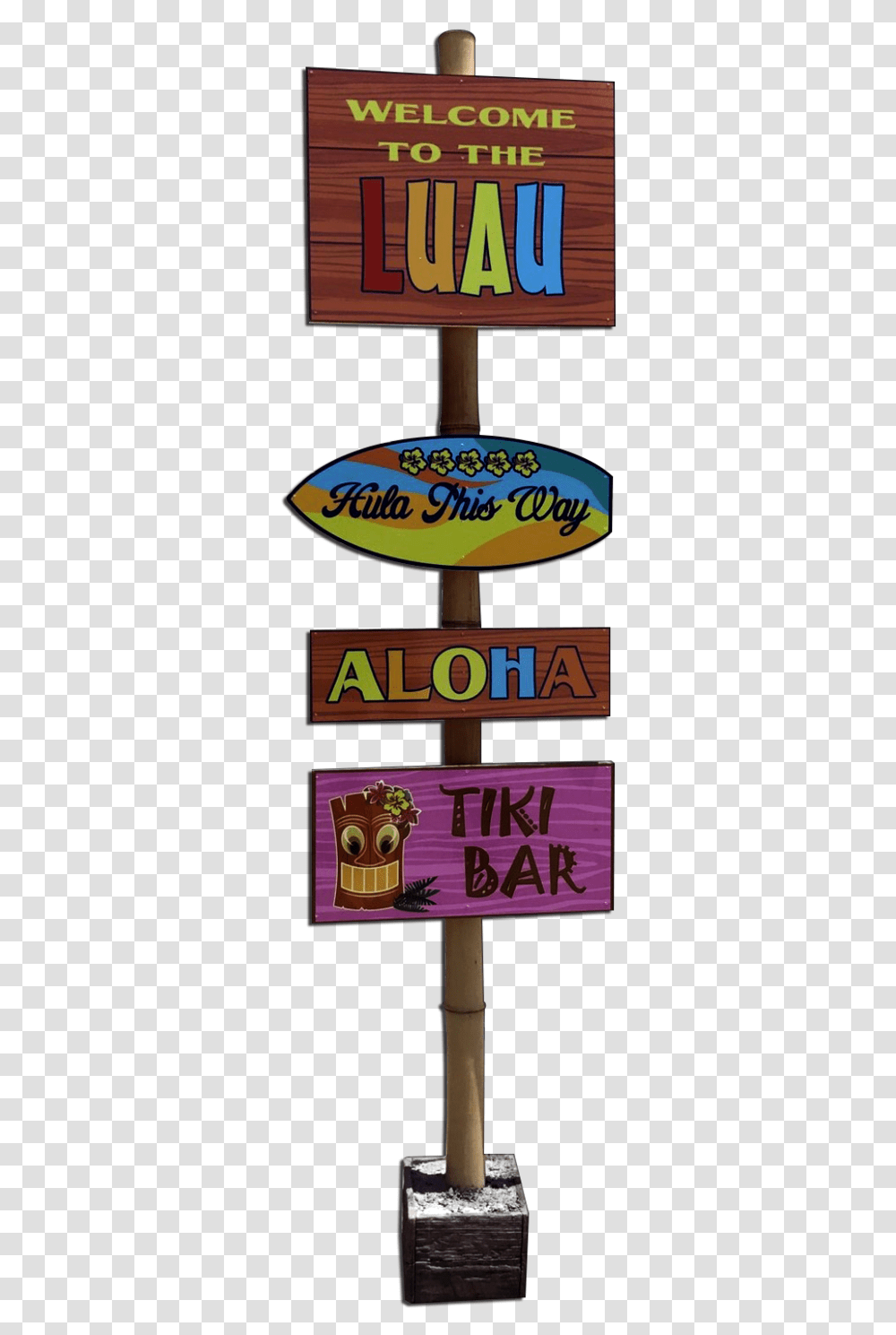 Luau Welcome Sign Sign, Hotel, Building, Motel, Word Transparent Png