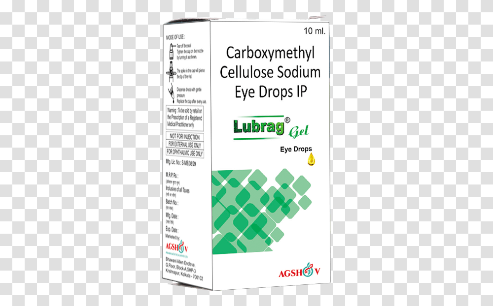 Lubrag Gel Eye Drops Natamycin Ophthalmic Suspension Ip, Flyer, Poster, Paper, Advertisement Transparent Png
