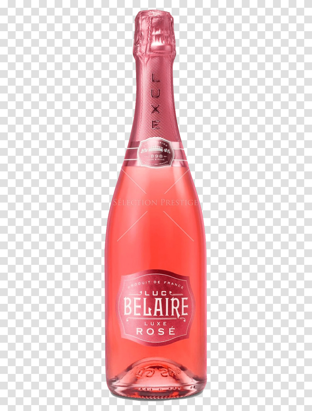 Luc Belaire Luxe Rose, Bottle, Ketchup, Food, Label Transparent Png