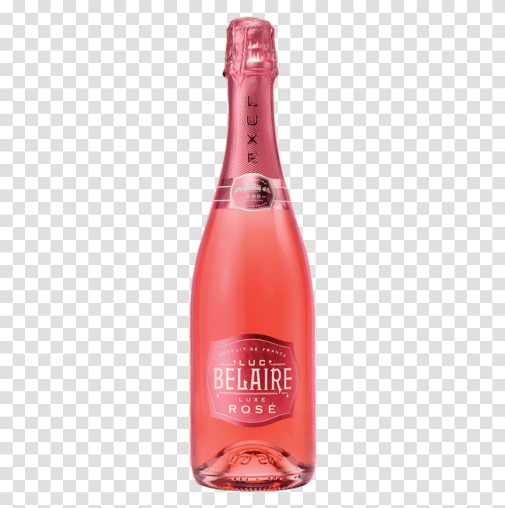 Luc Belaire Luxe Rose, Soda, Beverage, Drink, Bottle Transparent Png