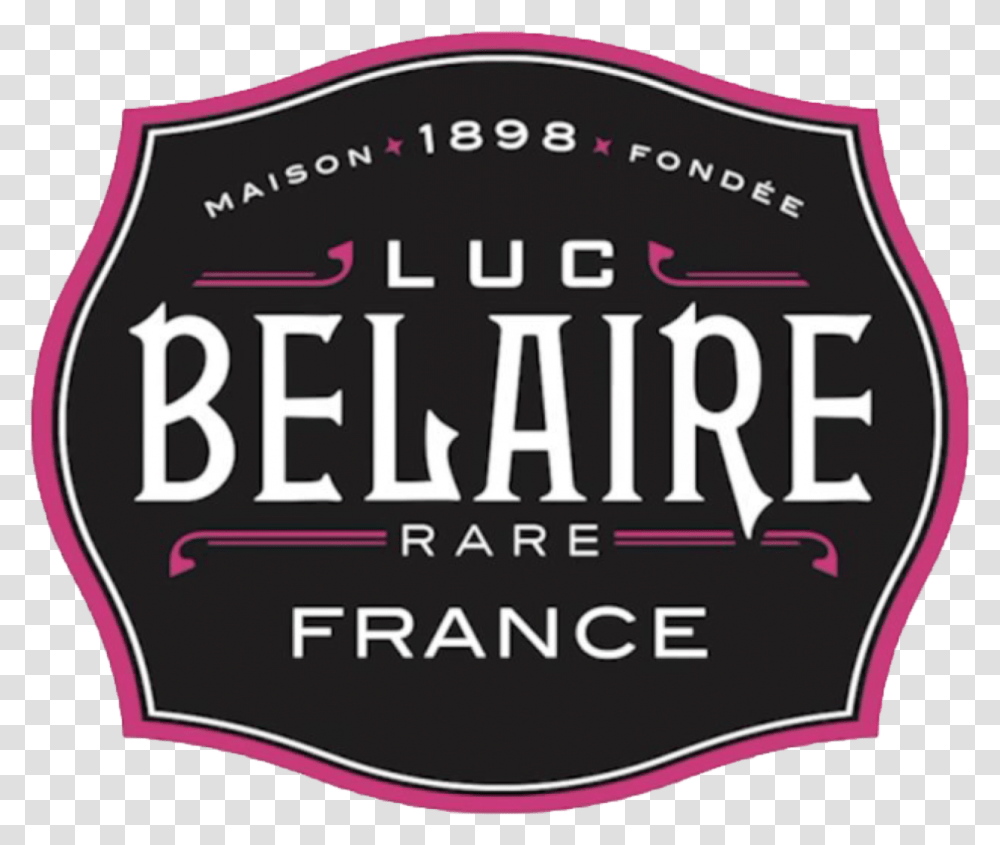 Luc Belaire Rare Rose Sparkling Wine, Label, Logo Transparent Png