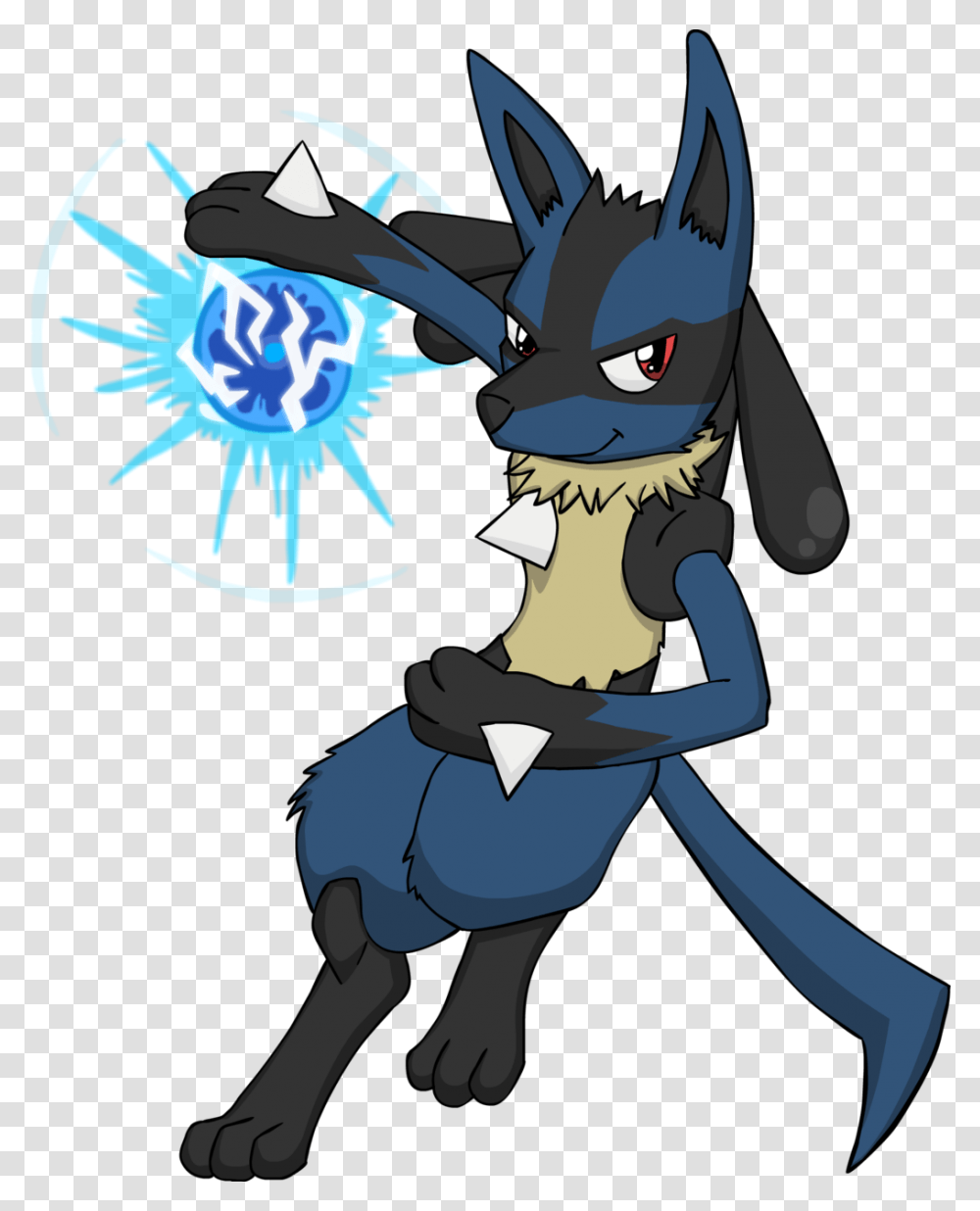 Lucario Clipart Group With Items, Hand Transparent Png
