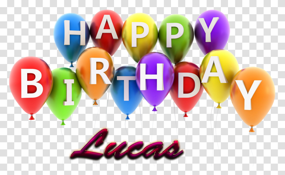 Lucas Happy Birthday Balloons Name Happy Birthday Avleen Cake, Crowd Transparent Png