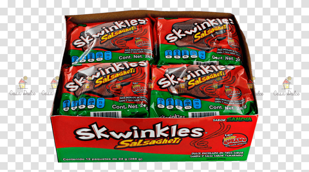 Lucas Salsagheti Sandia 20 X Skwinkles, Candy, Food Transparent Png