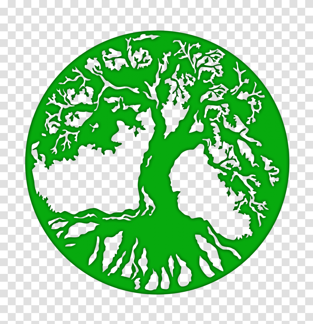 Lucas Tree Of Life, Green, Logo, Rug Transparent Png