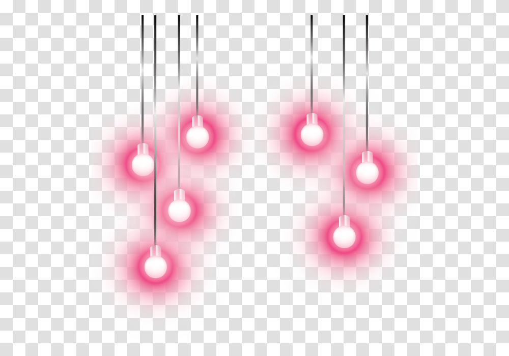 Luces Rosa Rosa Luz Grunge Luces Y Vector Para, Lighting, Crystal, Chime, Musical Instrument Transparent Png