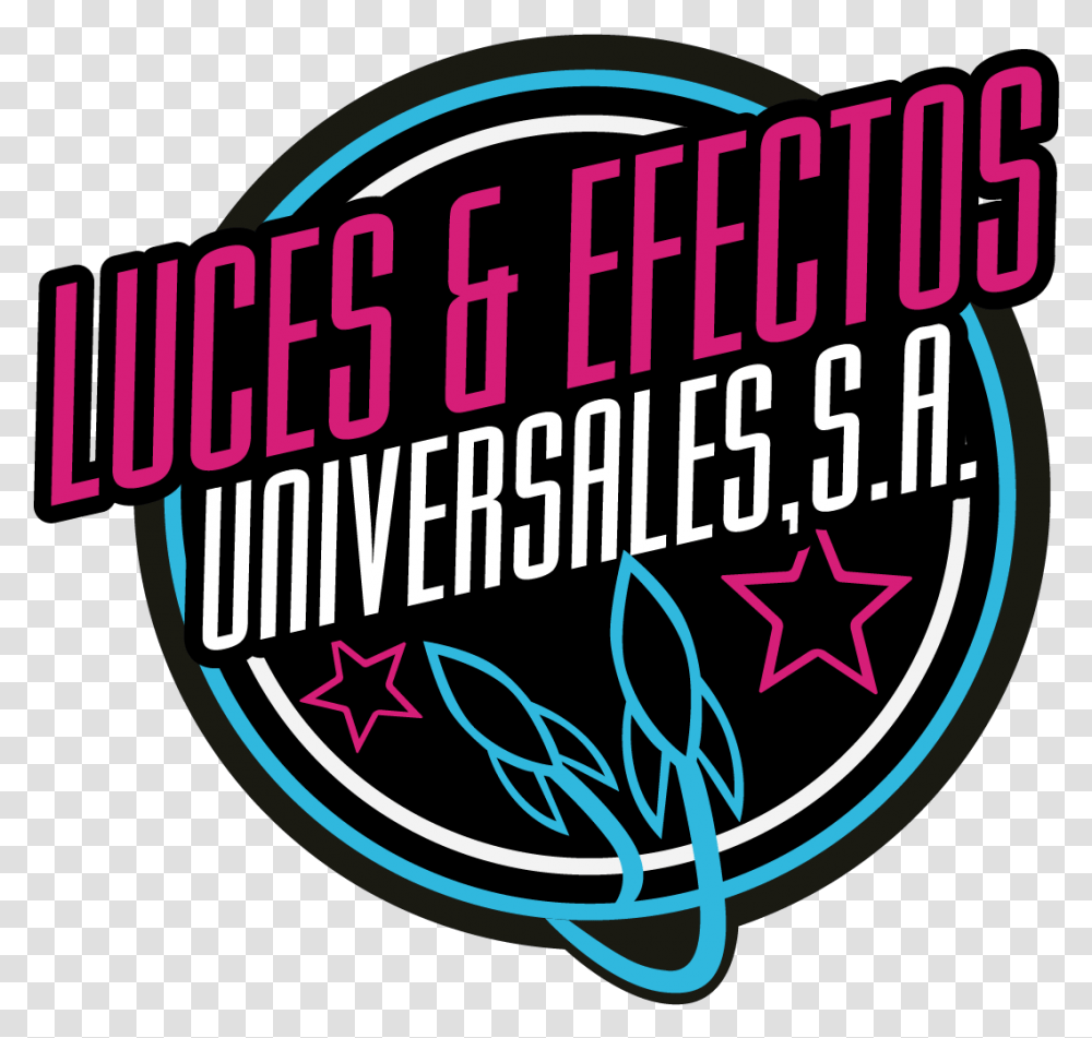 Luces Y Efectos Universales Panama, Logo, Label Transparent Png