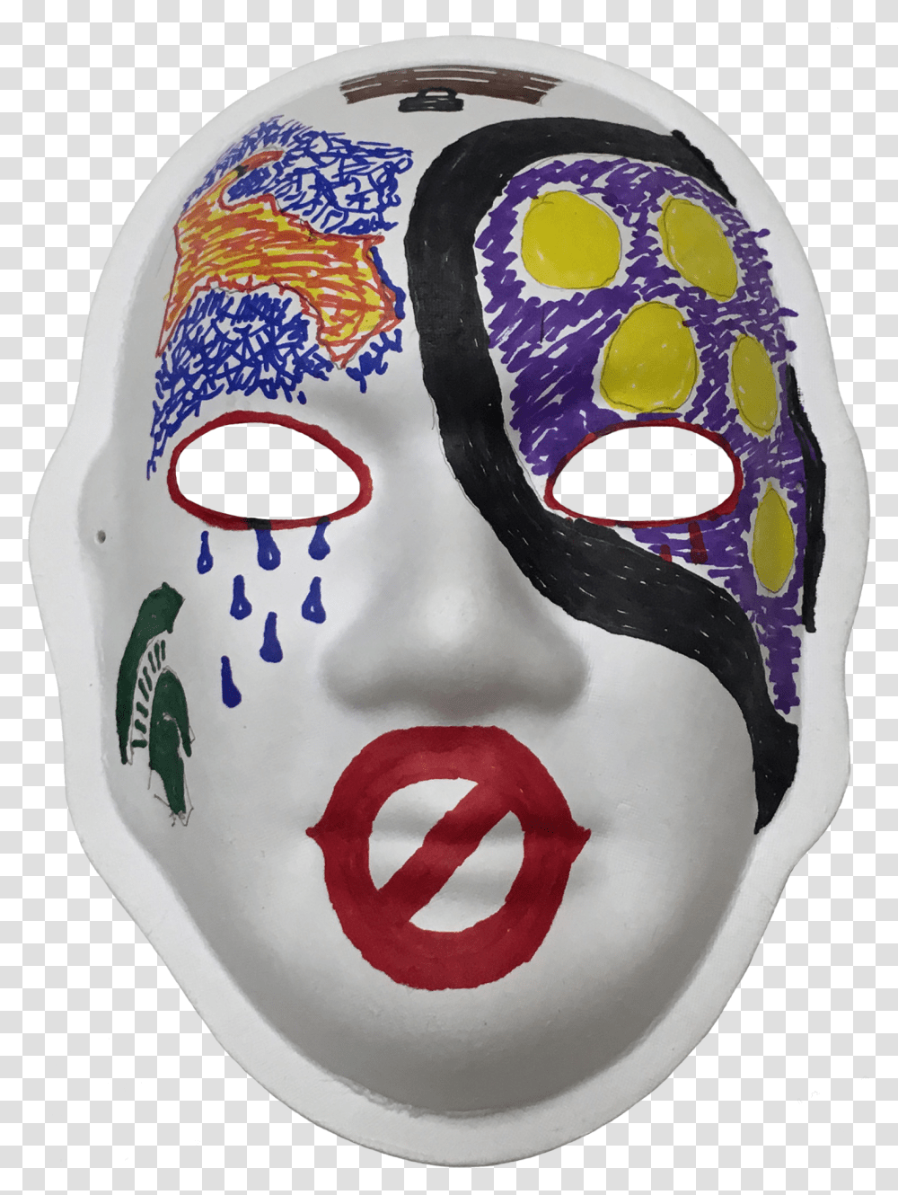 Lucha Mask Face Mask Transparent Png
