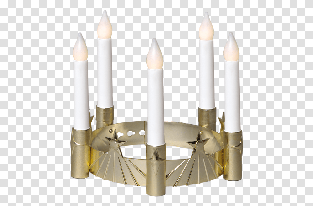 Lucia Crown Santa Lucia Luciakrona Mssing, Rocket, Vehicle, Transportation, Candle Transparent Png
