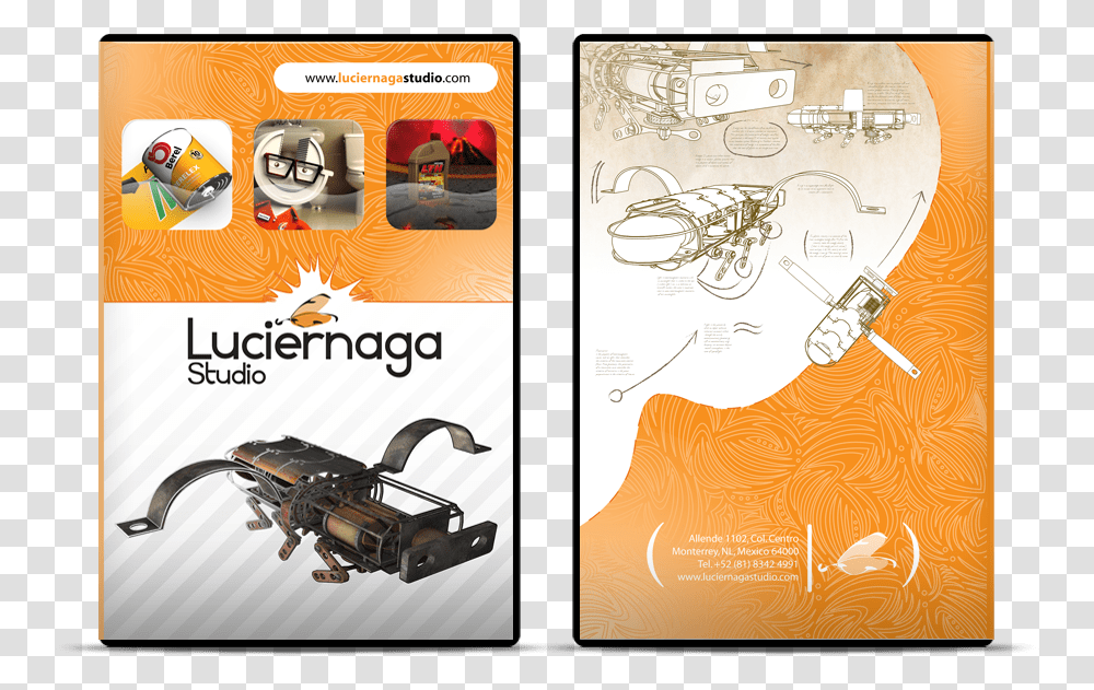 Luciernaga Studio Dvd Case Revolver, Poster, Advertisement, Paper, Flyer Transparent Png