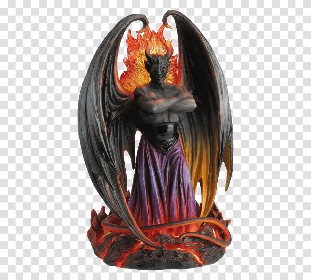 Lucifer Statue By L Lucifer, Sculpture, Painting, Sunglasses Transparent Png