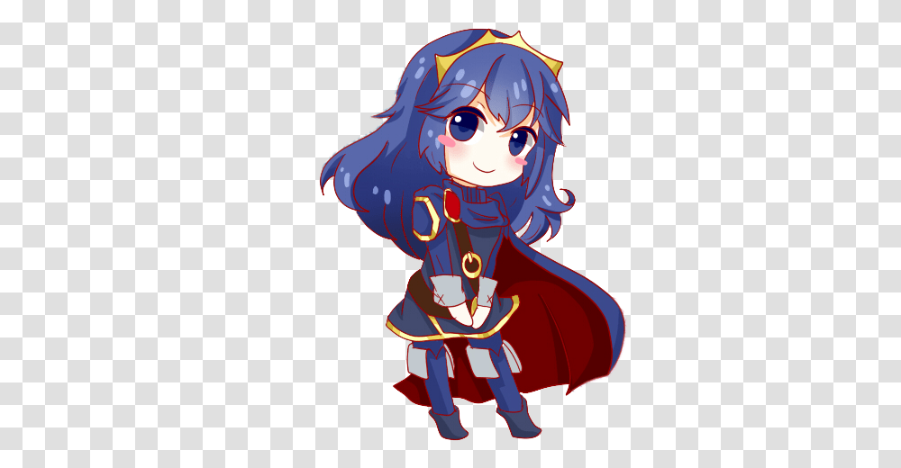 Lucina Fire Emblem Kawaii, Manga, Comics, Book, Person Transparent Png