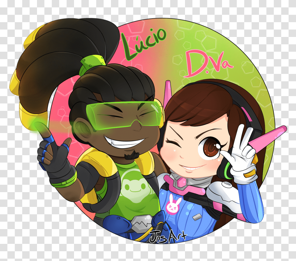 Lucio And D Overwatch Dva X Lucio, Person, Human Transparent Png