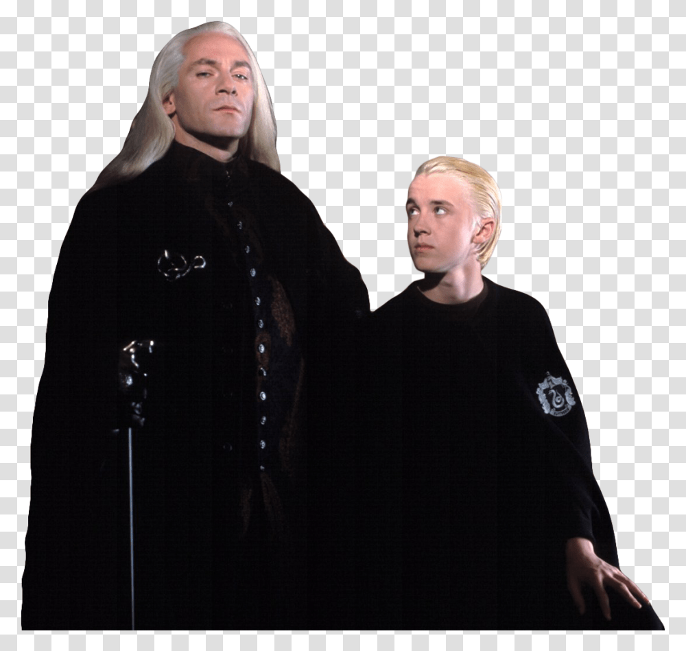 Lucius And Draco Malfoy, Apparel, Person, Human Transparent Png