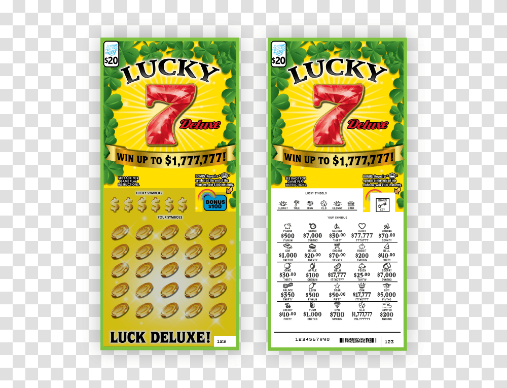 Lucky 7 Lottery Tickets, Electronics, Calculator Transparent Png