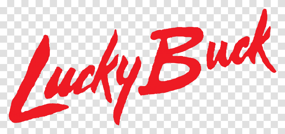 Lucky Buck Mineral Box 195 Lbs Santa Monica Logo, Text, Calligraphy, Handwriting, Alphabet Transparent Png