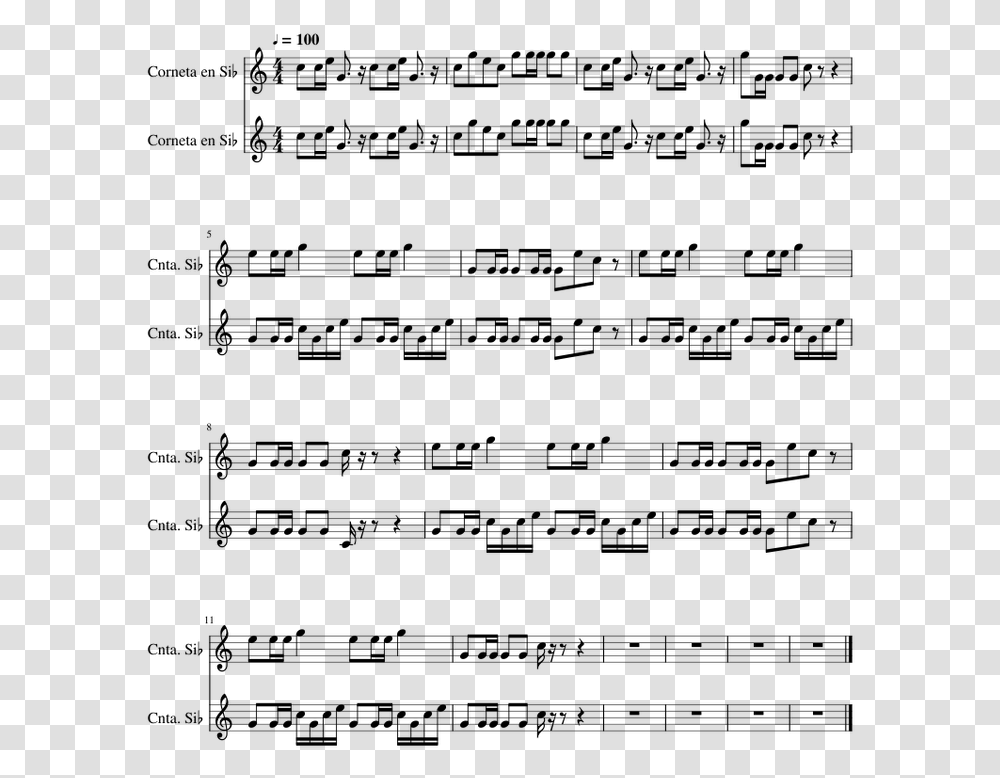Lucky Chops These Tears Sheet Music, Gray, World Of Warcraft Transparent Png