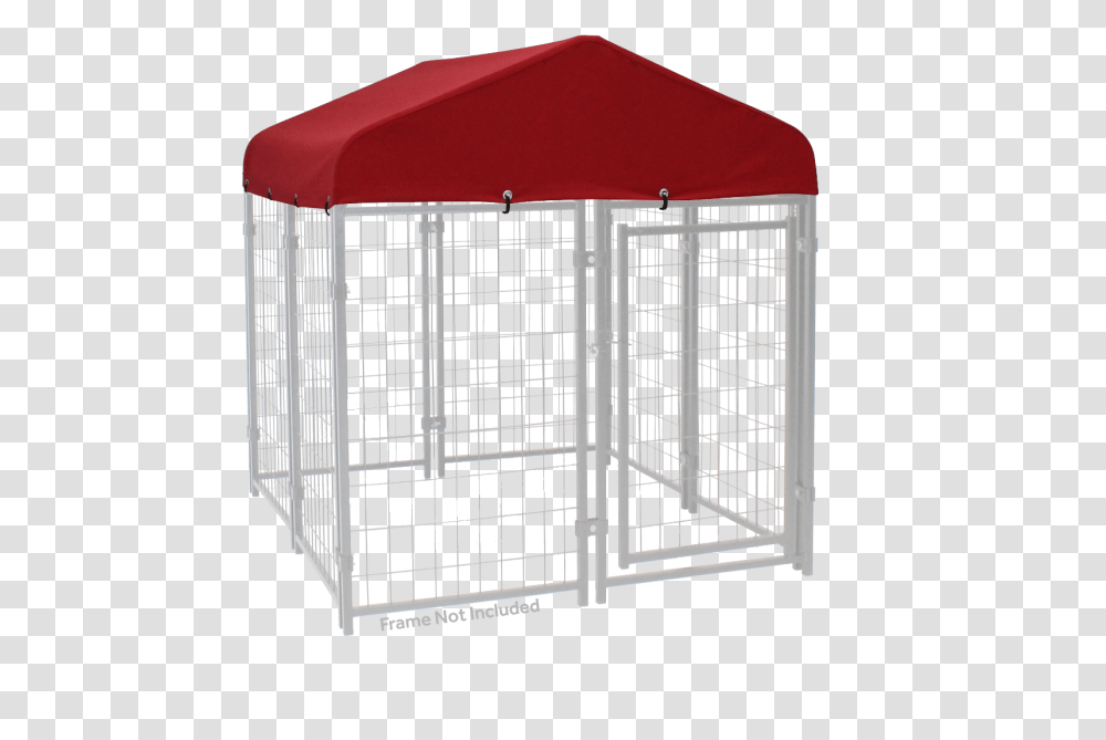 Lucky Dog 4ft X Canopy Kennel Cover W Sunbrella Fabric Kennel Background, Gate, Dog House, Den Transparent Png