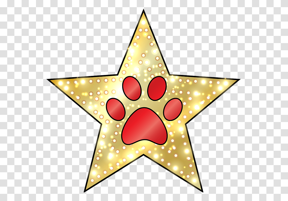 Lucky Dog Mobile Spa, Star Symbol, Cross Transparent Png