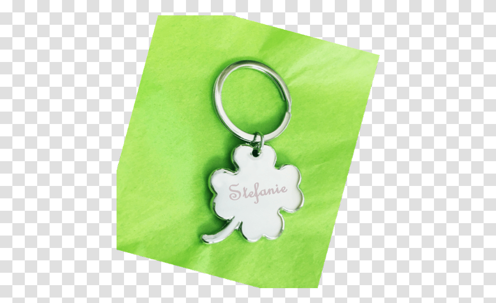 Lucky Four Leaf Clover Keychain Solid, Envelope, Greeting Card, Mail, Pendant Transparent Png