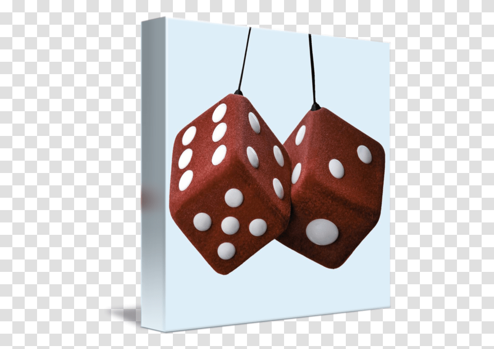 Lucky Fuzzy Red Dice Dice, Game Transparent Png