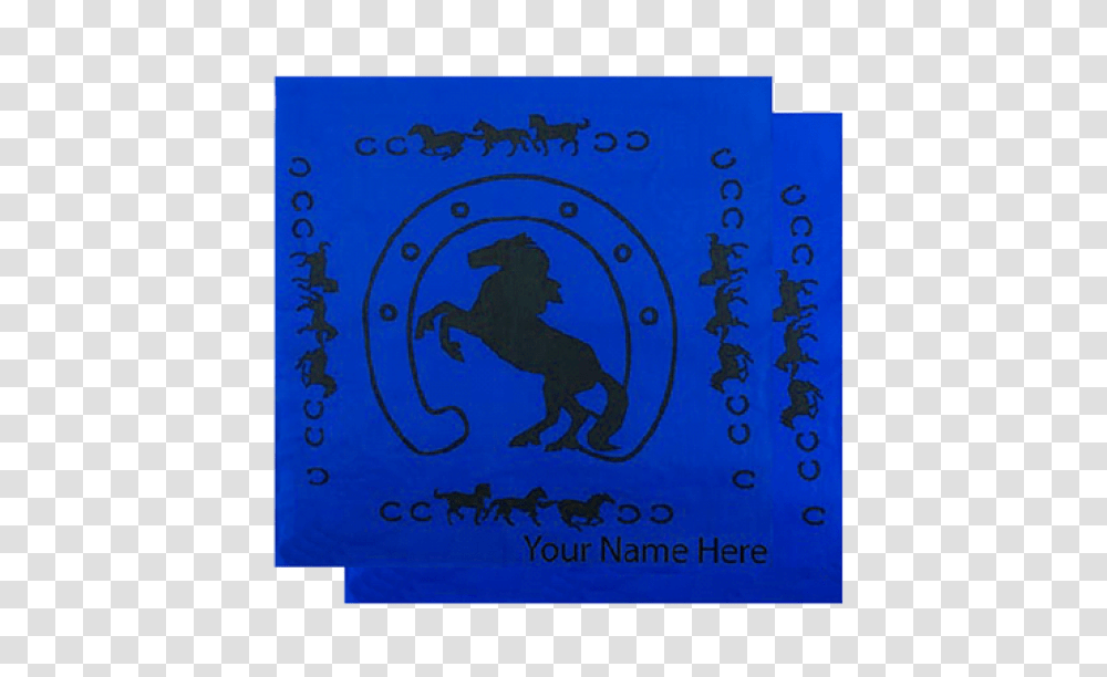 Lucky Horseshoe Bandana, Label, Word, Postage Stamp Transparent Png