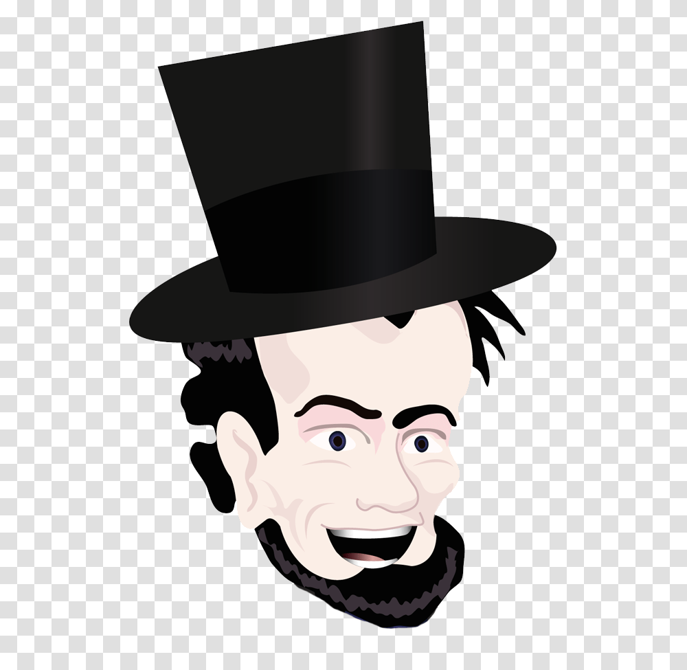 Lucky Lincoln Gaming Logo, Apparel, Face, Hat Transparent Png