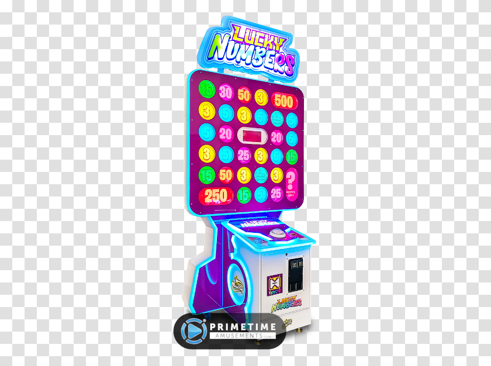 Lucky Numbers By Magic Play Toy Block, Arcade Game Machine, Flyer, Poster Transparent Png