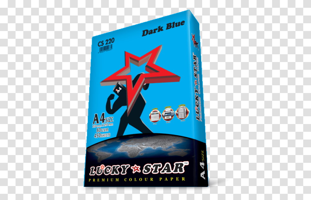 Lucky Star A4 Paper, Poster, Advertisement, Flyer Transparent Png