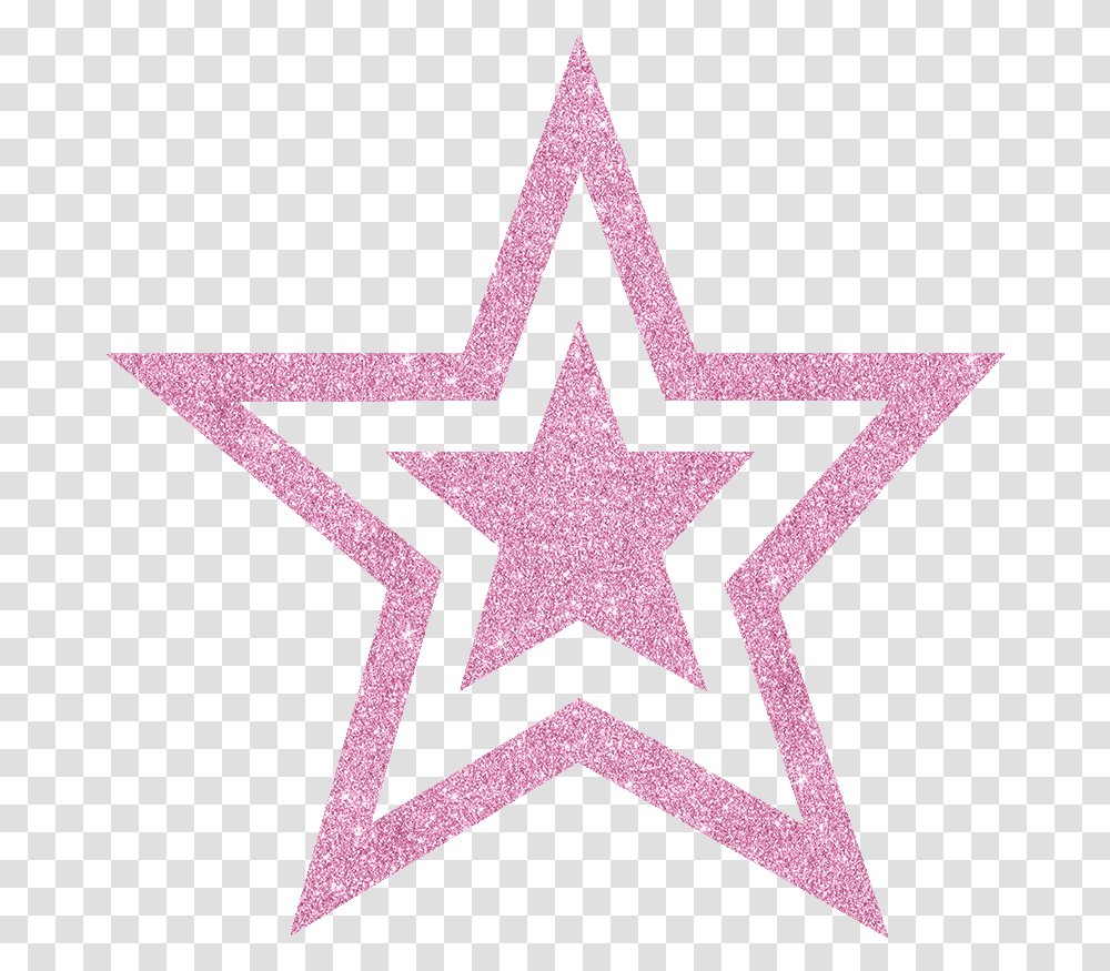 Lucky Star Hd Background, Cross, Star Symbol, Brick Transparent Png