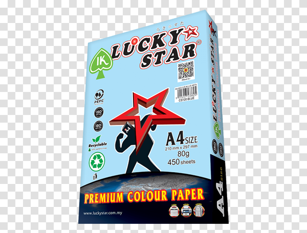 Lucky Star Lucky Star A4 Paper, Poster, Advertisement, Star Symbol, Flyer Transparent Png