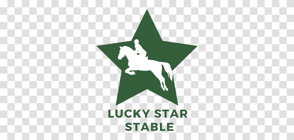 Lucky Star Stable Logo, Poster, Advertisement, Symbol, Recycling Symbol Transparent Png