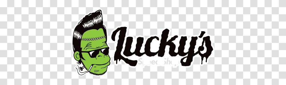 Luckys Speed Shop, Label, Alphabet, Handwriting Transparent Png