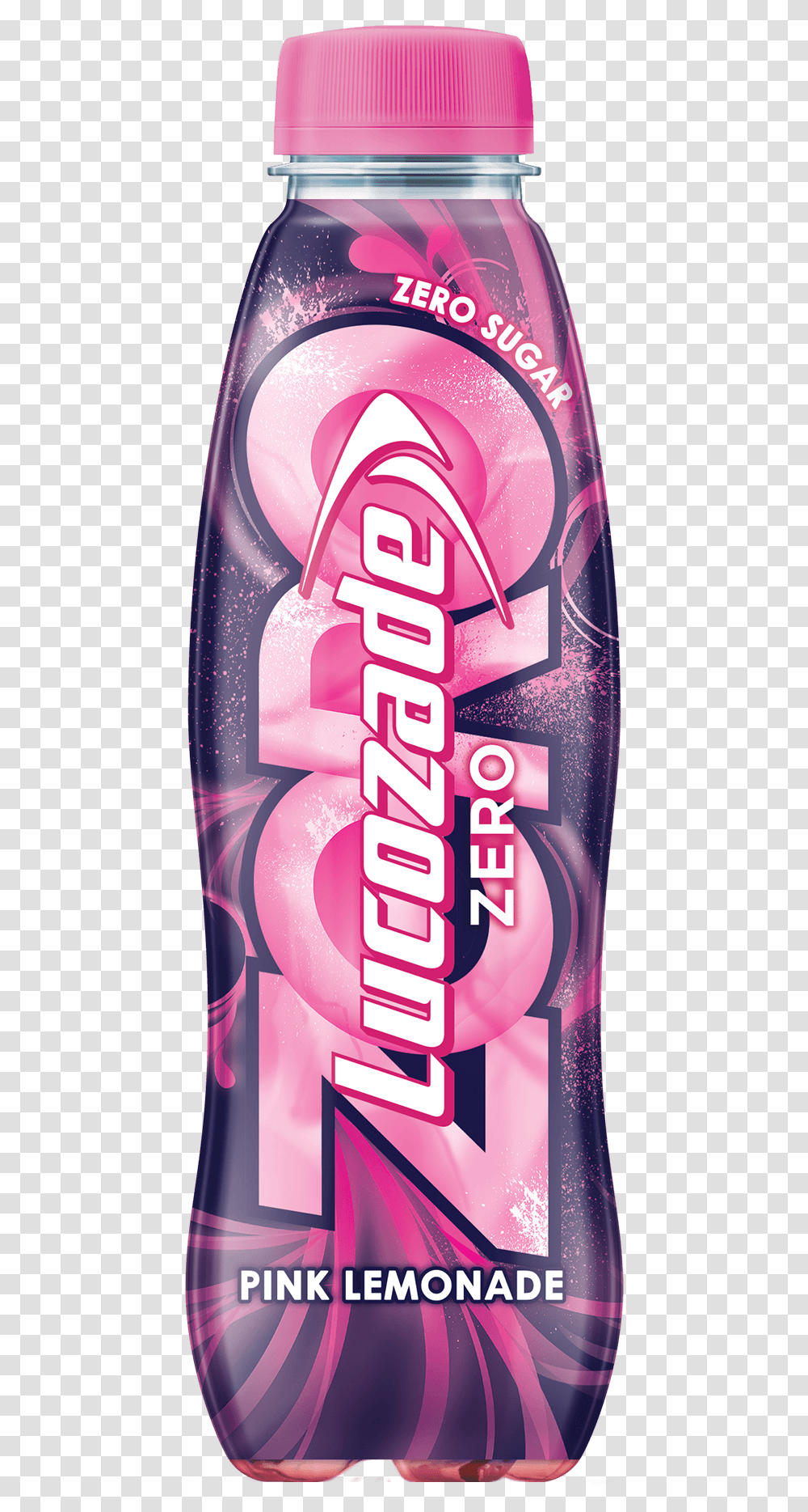 Lucozade Zero Pink Lemonade Pink Lucozade Zero, Tin, Can, Aluminium, Spray Can Transparent Png
