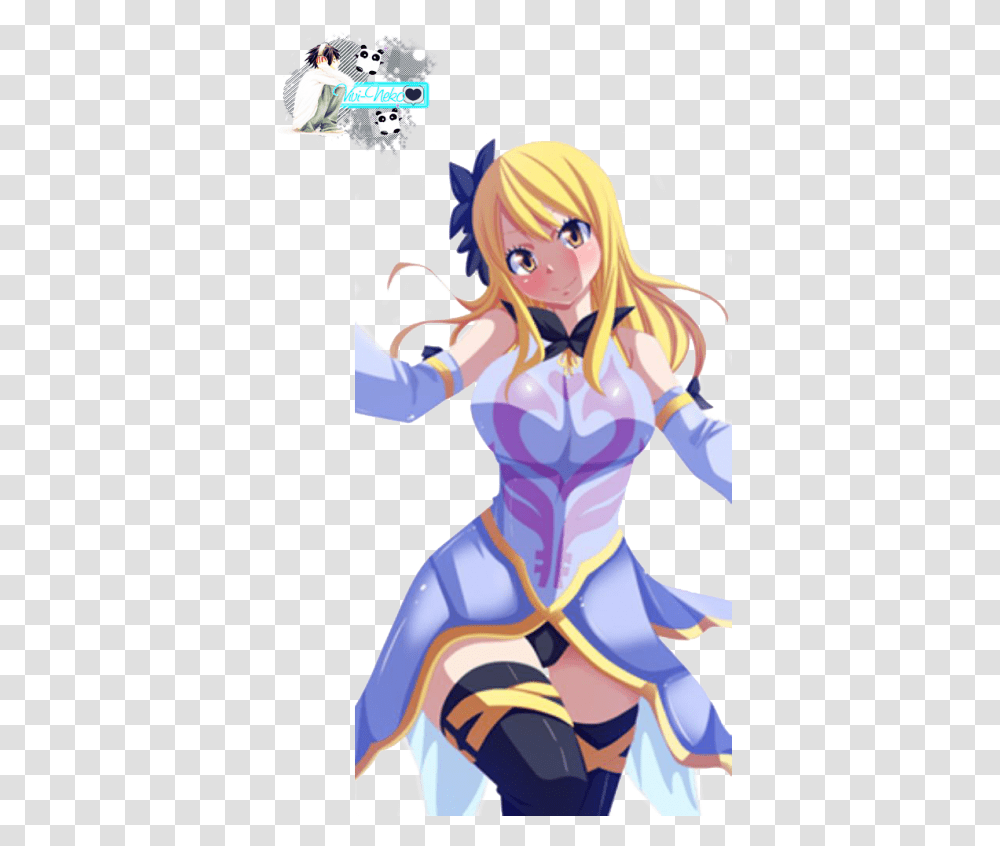 Lucy And Erza Fusion Anime Fairy Tail Lucy Heartfilia, Manga, Comics, Book, Person Transparent Png