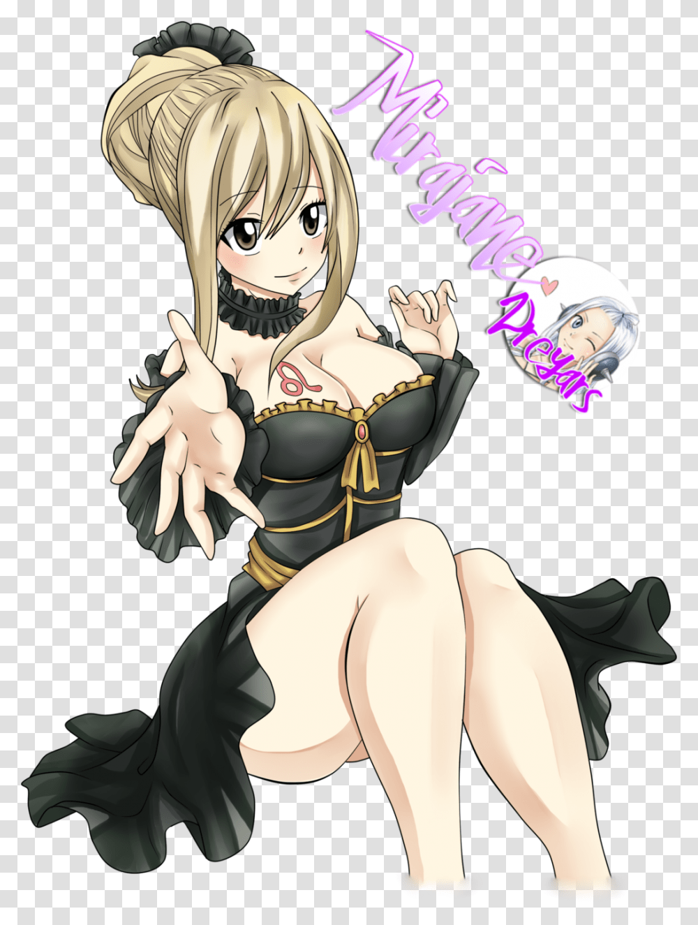 Lucy And Natsu Fairy Tail Sexy Wendy, Comics, Book, Manga, Person Transparent Png