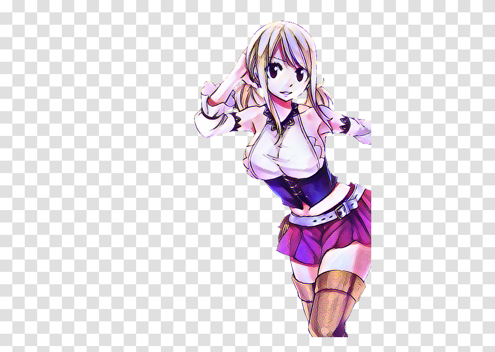 Lucy Heartfilia Fairy, Comics, Book, Person, Human Transparent Png