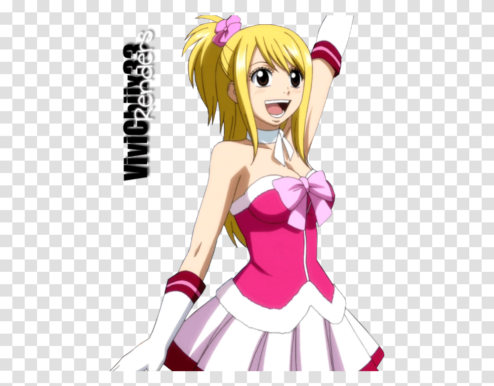 Lucy Heartfilia Full Outfit Download Lucy Heartfilia, Comics, Book, Manga, Sock Transparent Png