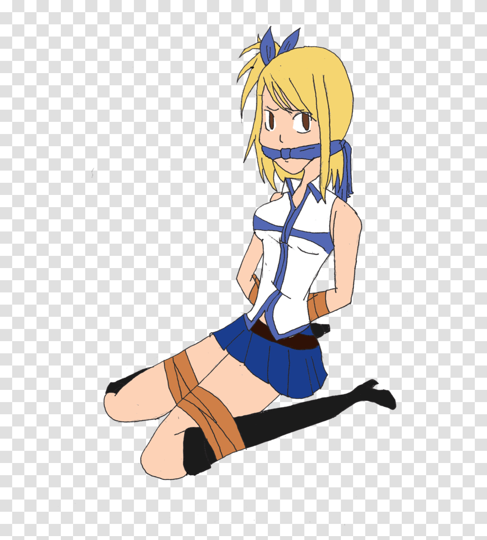 Lucy Heartfilia Knotted Cleave Alternate, Manga, Comics, Book, Person Transparent Png