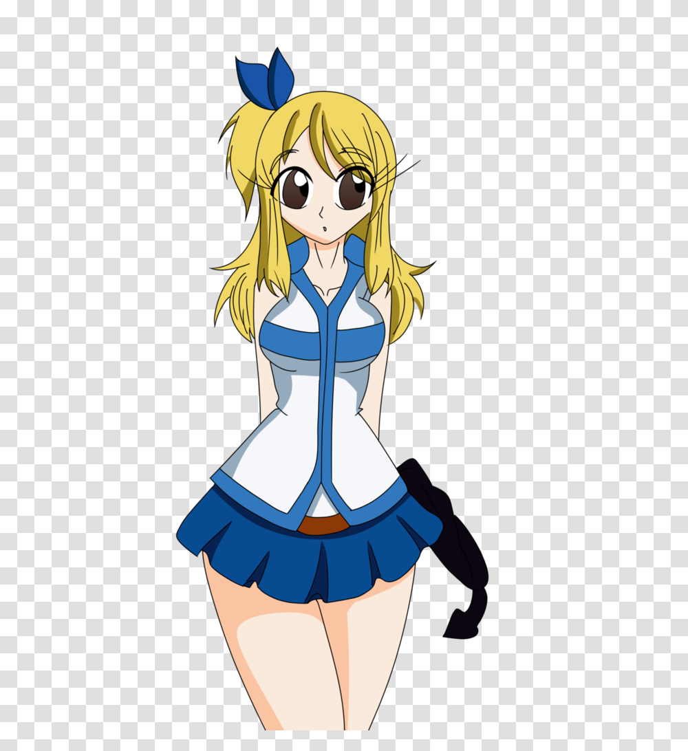 Lucy Heartfilia, Manga, Comics, Book, Person Transparent Png