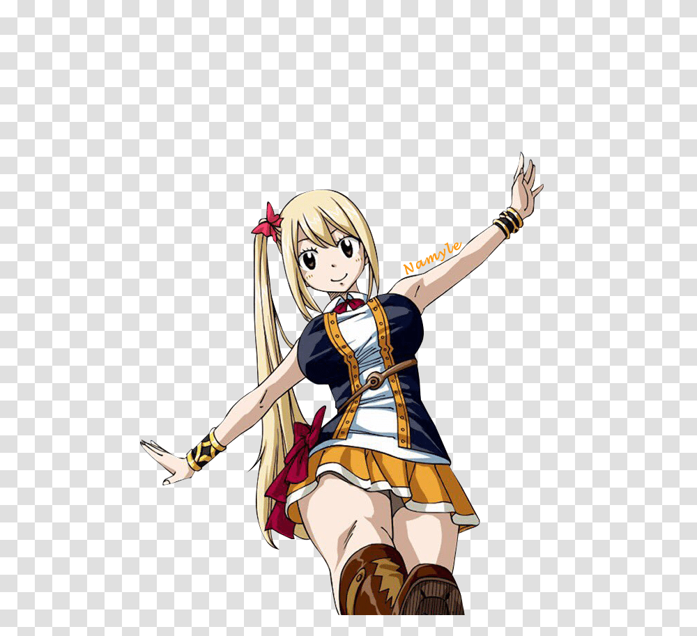 Lucy Heartfilia, Person, Manga, Comics, Book Transparent Png