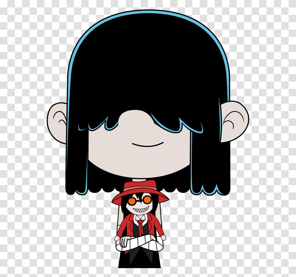 Lucy Loud Loud House Anime Lucv, Electronics, Text, Headphones, Headset Transparent Png