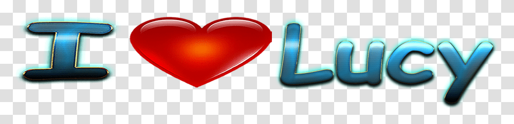 Lucy Love Name Heart Design Heart, Number, Cutlery Transparent Png