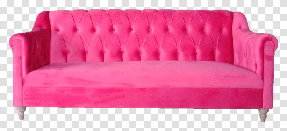 Lucy Sofa Hot Pink Sofa Pink Sofa For Rent Pink Pink Sofa, Furniture, Cushion, Pillow, Couch Transparent Png