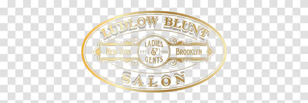 Ludlow Blunt Hairdressing Salons In Brooklyn New York Ludlow Blunt Products Logo, Buckle, Text Transparent Png