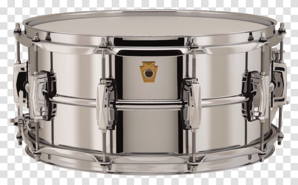 Ludwig 14 X 6.5 Supraphonic Snare Drum, Percussion, Musical Instrument, Mixer, Appliance Transparent Png